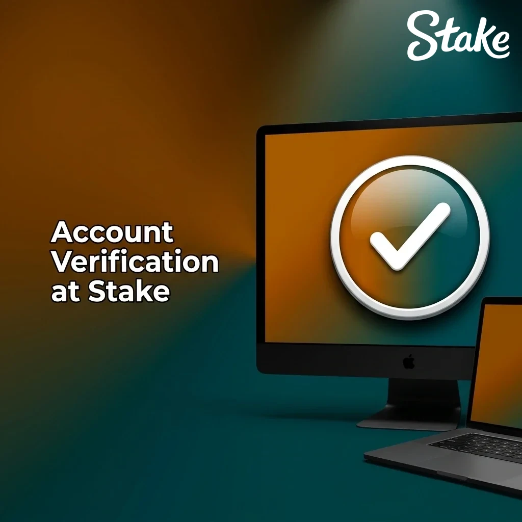 Step-by-step KYC account verification process at Stake including ID upload, liveness check, and email confirmation