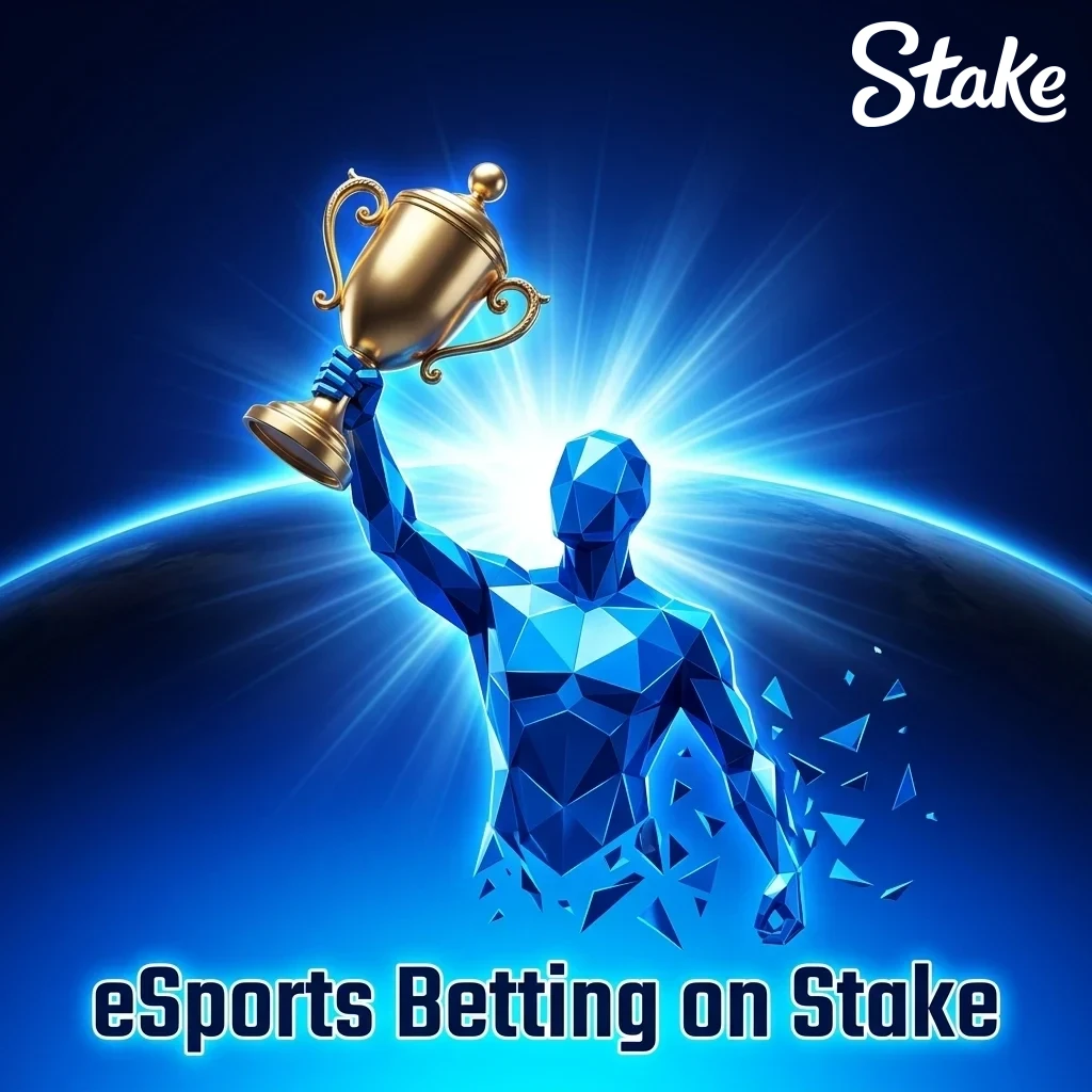eSports betting on Stake covering CS2, Dota 2, League of Legends and Valorant tournaments with live markets